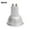 Silver, variant on GU10 3W 16 Color LED RGB Magic Spot Light Bulb with Wireless Remote Control Energy saving and Long lasting for Home and Party Decoration