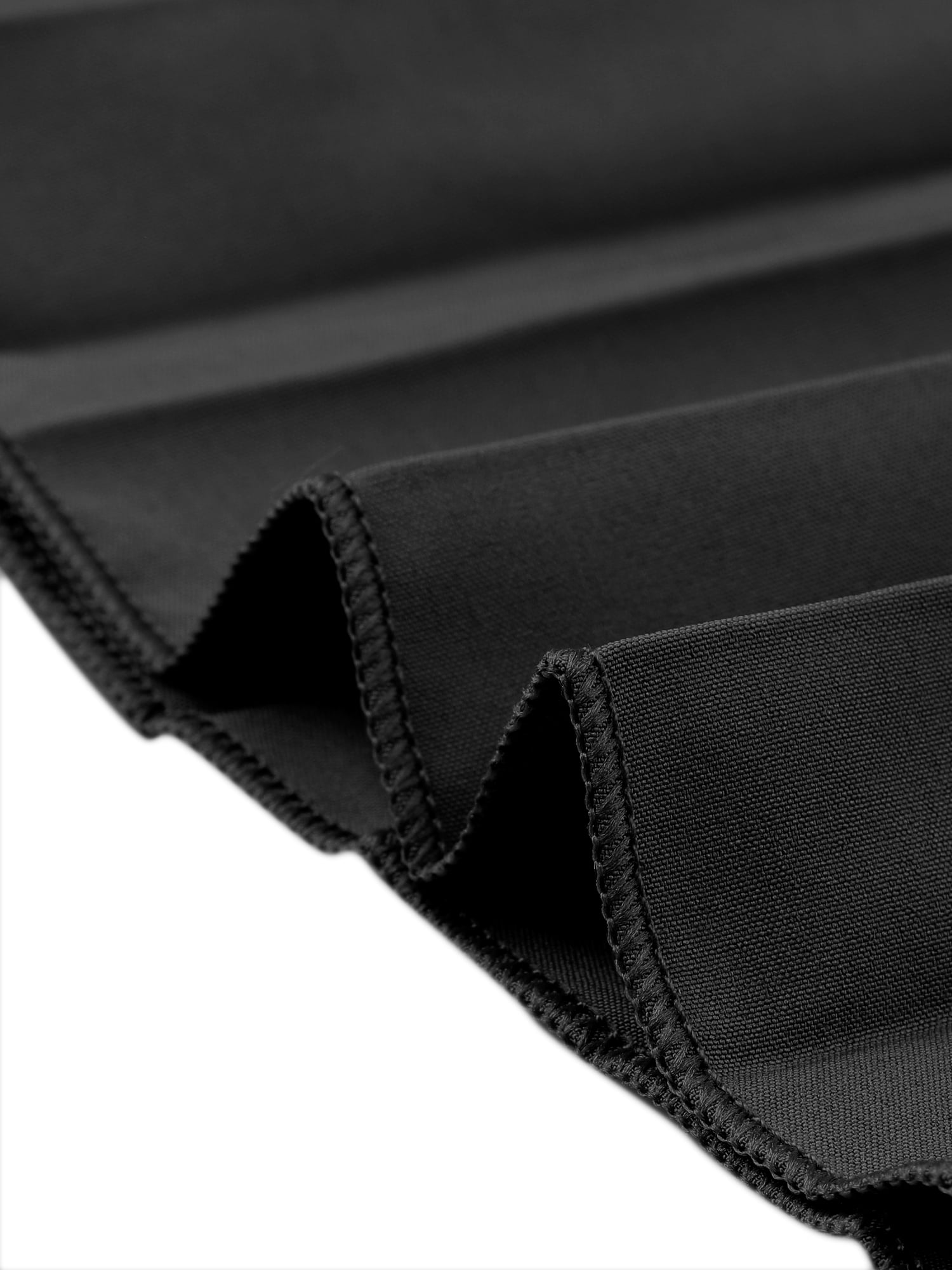 DARING DIVA Women's Elegnat Elastic High Waist Flowy A-Line Maxi Skirt 2XL Black