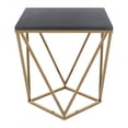 thumbnail image 2 of Mesa Lateral Kessa Muebles Verona Negro Oro, 2 of 5