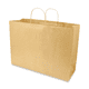 thumbnail image 1 of Bolsa de papel kraft (60 piezas) Caltom Boutique jumbo con asa, 1 of 4
