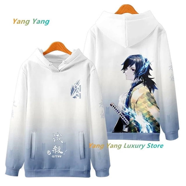 Chandails à Capuchon Imprimés en 3D Anime Demon Slayer Kamado Nezuko Chandails en Molleton Garçon Fille Unisexe Chandails en Molleton à Capuche Mode Enfants Pullovers Vêtements