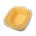 thumbnail image 1 of Colador de cocina de doble capa, resistente y duradero. Amarillo, 1 of 6