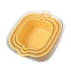 thumbnail image 1 of Colador de cocina, juego de colador de doble capa, desagüe desmontable para mezclar y limpiar. Amarillo, 1 of 6