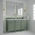 thumbnail image 4 of James Martin Vanities 650-V60d-3Car Brittany 60" Double Basin Poplar Wood Vanity Set -, 4 of 7