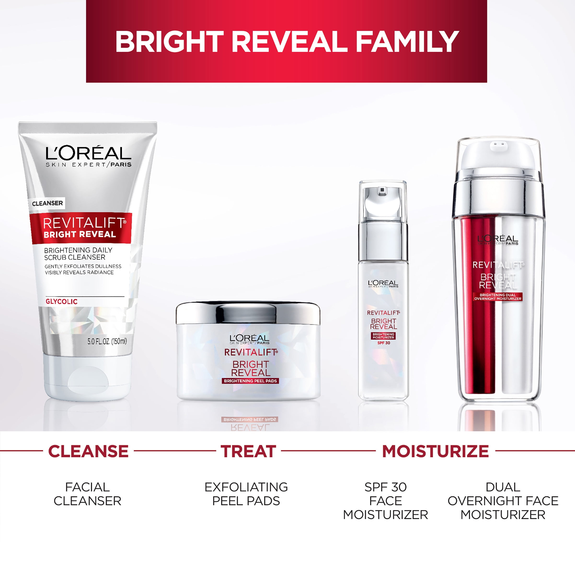 L'Oreal Paris Revitalift Bright Reveal Facial Cleanser w/ Glycolic Acid