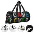 thumbnail image 5 of ZICANCN Games Over Dots Travel Duffle Bag, Sports Tote Gym Bag Weekenders Bags for Women Men, 5 of 8