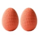 thumbnail image 2 of Decoración de huevo de Pascua tejida a mano con espuma de ganchillo, forma ovalada suave y texturada, hecha a mano, para cestas, mesas y hogar., 2 of 6