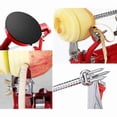 thumbnail image 5 of Hand Crank 3-in-1 Apple Peeler Metal Apple Peeler for Fruits and Vegetables, Red, 5 of 5