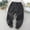 Dark Gray, variant on ATOGUTA Big Boys Pants Size 5T-13 Cuffed Casual Pants Elastic Waist Athletic Joggers Sweat Pants with Pockets Black