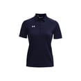 thumbnail image 4 of Camiseta tipo polo Under Armour Tech Team para mujer en color Navy Medianoche, 4 of 6