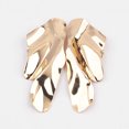 thumbnail image 4 of Pendientes geométricos de chapa de metal de moda, pendientes de lentejuelas de metal irregulares para mujer, fáciles de limpiar, cómodos de usar, 4 of 5