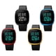thumbnail image 3 of Fashion Multi-function Led Electronic Watch Red Blue Black Gold Model: 1843red, 3 of 5