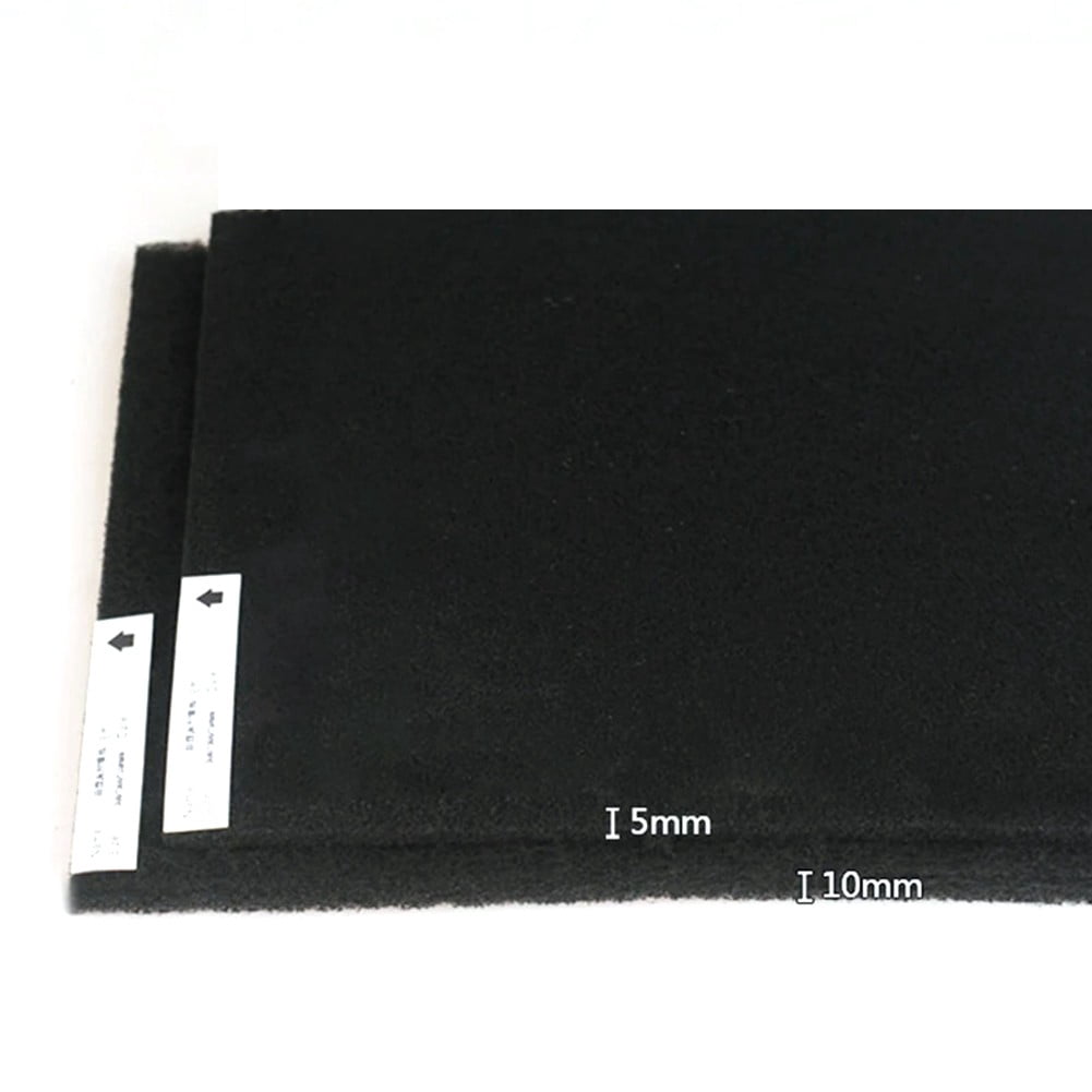 1M*1M*5mm/10mm Range Hood Activated Carbon Conditioning Filter Cotton