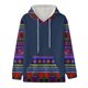 thumbnail image 3 of Gibobby Sudaderas con capucha de manga larga para hombre diseño de letras con cordón liso y limpio(Marina,XG), 3 of 5