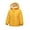 Yellow, variant on JUMEYU Girls Fleece Lined Jacket Warm Windproof Hooded Zip Up Kids Winter Coat with Pockets Sizes 1-14Y (Pink,3-4 Years)