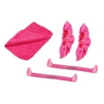 thumbnail image 4 of Fundas para cuchillas de patines sobre hielo, funda protectora con paño de limpieza, Protector de patines para Rosa, 4 of 8