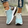 thumbnail image 5 of Women's casual sports shoes, fashionable and versatile shoes, wedge heel thick-soled casual shoes, 5 of 6