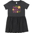 thumbnail image 3 of Inktastic Happy Mothers Day with Flowers Girls Toddler Dress, 3 of 5