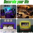 thumbnail image 4 of Tira de luces LED con Bluetooth y WIFI cinta Flexible RGB Kuymtek 5050 resistente al agua 3M 5M cc 5V banda de luz inteligente RGB, 4 of 9