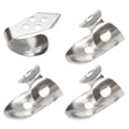 thumbnail image 1 of 4 Pcs Choix de Pouce Banjo Réglable pour Guitare à Doigts Creusés, 1 of 9