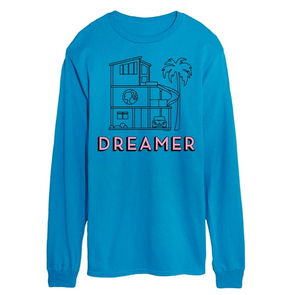 Barbie - Dreamer - Original Dreamhouse Layout - Men's Long Sleeve T-Shirt