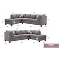 thumbnail image 2 of Glory Furniture Malone Sectional in Gray Color, 2 of 6
