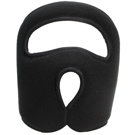 Best Winter Hats Adult Fleece Full Face Mask W/Hook & Loop Closure - (Best Winter Hat For Round Face)