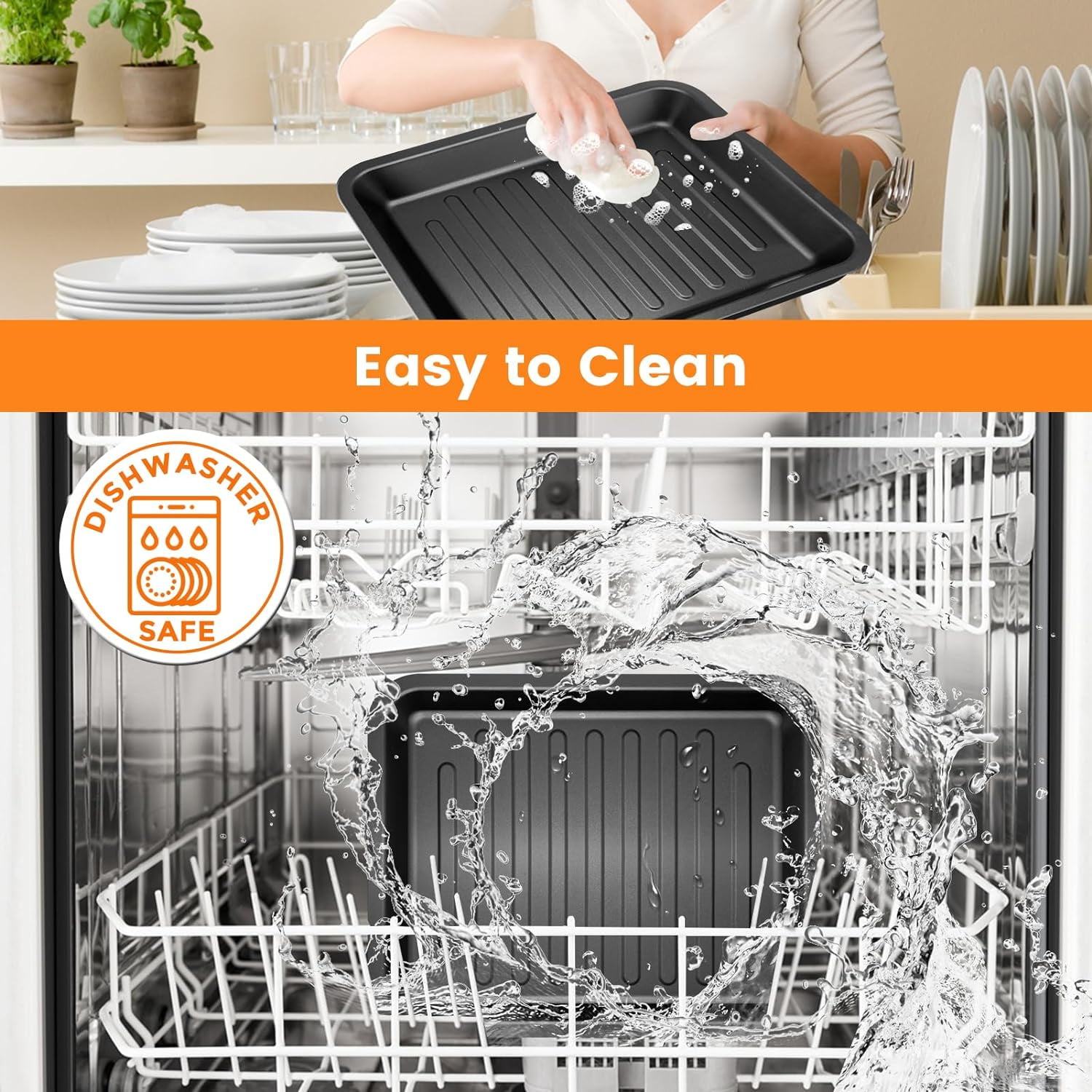 Air Fryer Grill Pan for COSORI 13 in 1 CS130-CFH CS130-AO 12 in 1 CO130-AO 32Qt Air Fryer Toaster Oven Combo, Air Fryer Rack Accessories Replacement Parts Grill Plate Crisper Plate Tray