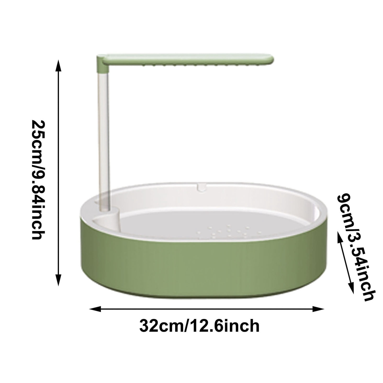 XQWJWLA Bird Bath, Automatic Parakeet Bath with Pump, Parrot Shower Fountain Indoor Bathtub with Running Water, Parrot Bath Tub Faucet for Pet Birds, Cockatiel, Conure, Budgie, Lovebird(#A)