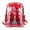 Red, variant on School Savings Tyidzon Clear Backpack - 16.9 Inch Large Clear Backpacks for School Transparent PVC Backpack for Students Work Travel, School Backpack