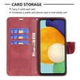 thumbnail image 6 of Feishell Fit for Samsung Galaxy A14 5G 6.6 inch Phone Case with Wrist Strap & ID Credit Card Slots,Premium PU Leather Shockproof Magnetic Clasp Folio Flip Holder Protective Cover,Red, 6 of 9