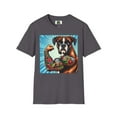 thumbnail image 2 of Boxer Tattoos Pop Art Unisex Softstyle T-Shirt, 2 of 10