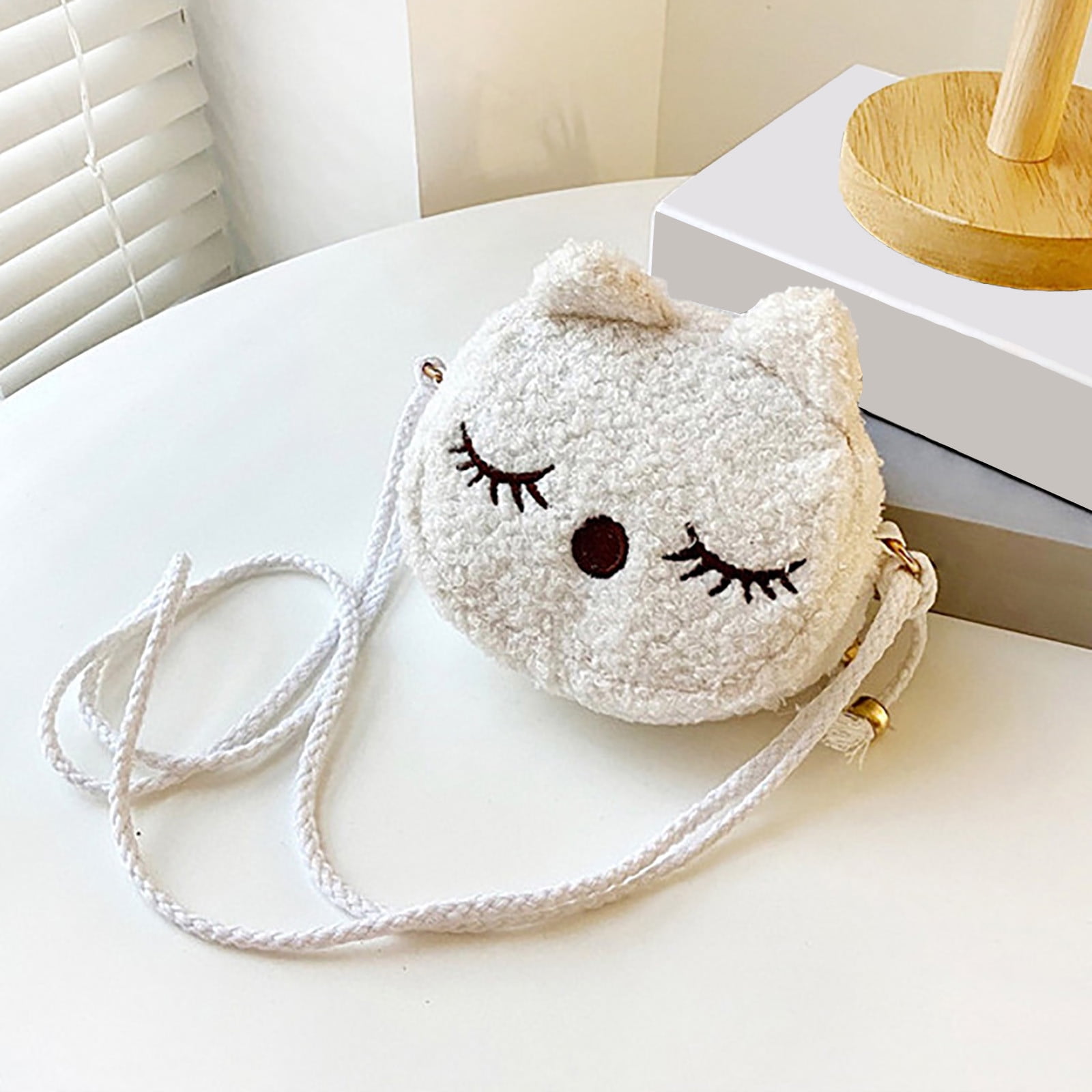 New Children's Bag Mini Cute Cat Little Purse Shoulder Bag Purse