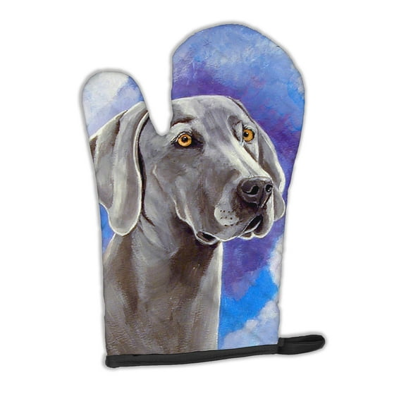 Weimaraner Azure Skies Oven Mitt