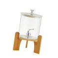 thumbnail image 3 of Fancyes Party Drink Dispenser with Stand Glass Beverage Dispenser with Spigot for Pool Party Outdoor Parties Juice Family Gatherings Bear, 3 of 8