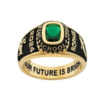 Order Now for 2025 Graduation, Freestyle Women's Yellow Celebrium Classic Class Ring, Personalized, High School or College