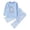 Blue, variant on Rhuody Boys Easter Outfits Toddler Boys Girls Long Sleeve Carrot Prints T Shirt Pullover Tops Pants Round neck nightwear Casual Spring Clothes 3-6 Months Blue
