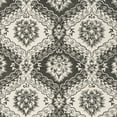 thumbnail image 4 of SAFAVIEH Blossom Maxwell Damask Floral Wool Runner Rug, Charcoal/Ivory, 2'3" x 8', 4 of 4