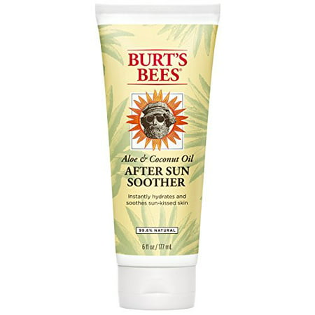 2 Pack Burt's Bees Aloe & Coconut Oil After Sun Soother 6 Fluid Oz