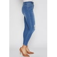 thumbnail image 3 of Royalty For Me Women's Petite Tummy Control High Rise Classic Skinny Jean, 3 of 5