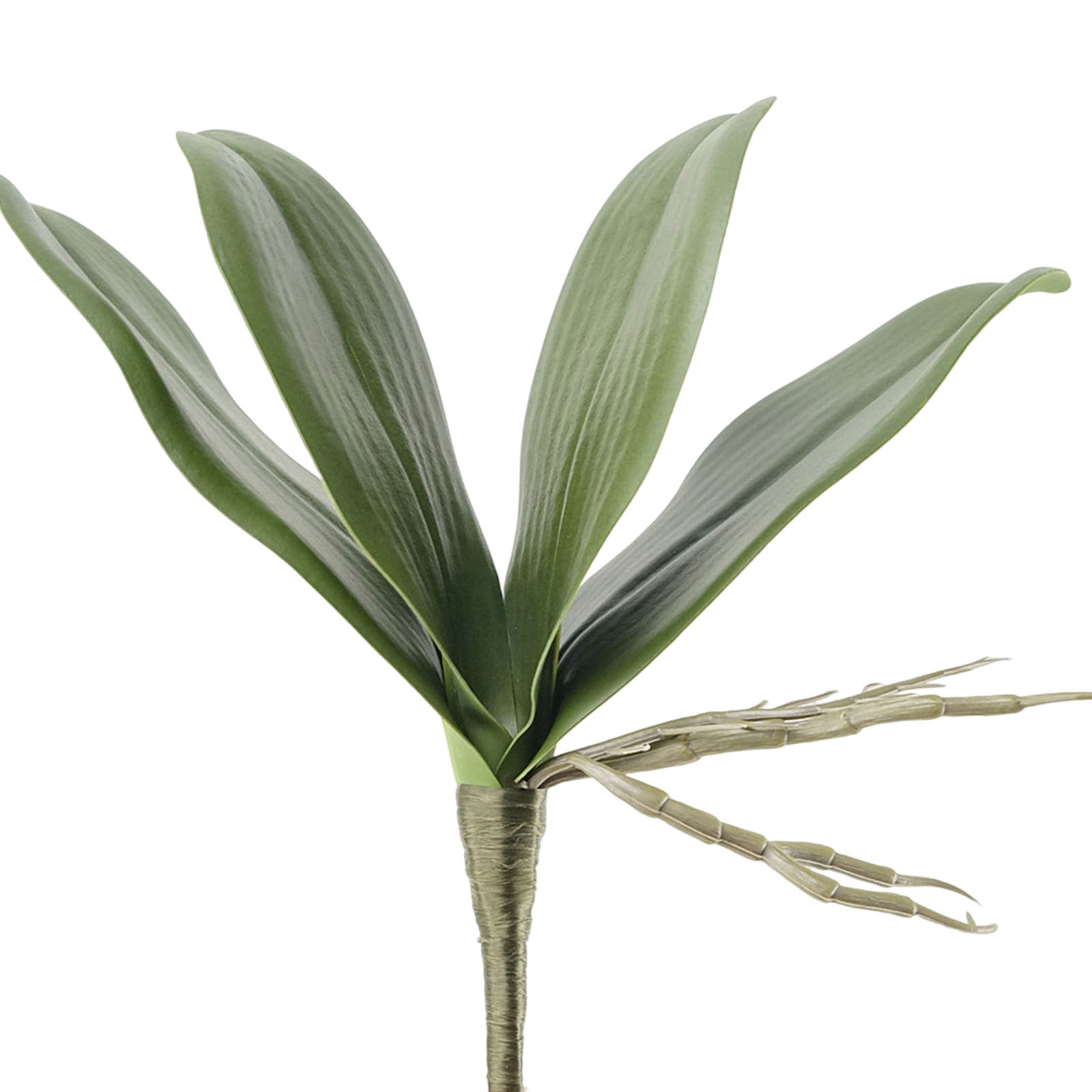 MAX Artificial Orchid Leaves Decorative No Watering Vivid Faux Plant