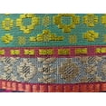 thumbnail image 3 of Plutus Coussin Fait Main à Rayures Fuchsia, (Double Face 20 Pouces x 30 Pouces Queen), 3 of 4
