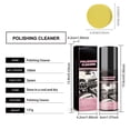 thumbnail image 3 of Automotive Interior Polishing Agent - 100ml Car Cleaner & Protector, Removes Dirt & Grease, Restores Shine, Water & Dirt Resistant Layer, Quick Spray & Wipe Formula for Leather Plastic Dashboard Seats, 3 of 9