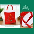 thumbnail image 4 of Christmas Printed Gift Bag Xmas Tree Elk Gift Wrapping Bag with Handle for Party Holiday, 4 of 8