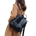 thumbnail image 3 of xiaxaixu Sac à Dos en Cuir PU pour Femmes avec Bandoulière Réglable, Poche Anti-Vol Imperméable, 3 of 5