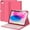 Watermelon Red, variant on MoKo Case for iPad (A16) 11th Generation with Keyboard 11 inch 2025, iPad 10th Generation 10.9 inch Case with Pencil Holder, Multi-Angle Detachable Bluetooth Keyboard, Pink