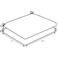 thumbnail image 5 of Ummi Multi Squared Corners Seat Cushion (Set Of 2), 5 of 8