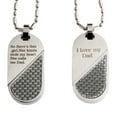thumbnail image 5 of R.H. Jewelry Stainless Steel Matching Transform Heart Father and Daughter Pendant Necklace Set, 5 of 6