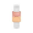 thumbnail image 2 of Double Headed Travel Bottle with Dual Compartments, Leak-Proof Plastic Cosmetic Dispenser, Portable 15cm Refillable Shower Gel and Shampoo Container, Multicolor, 2 of 6