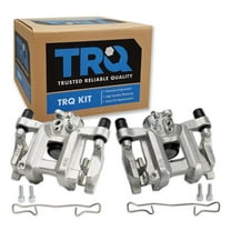 TRQ Rear Brake Caliper Set Compatible with 2016-2019 Honda Civic